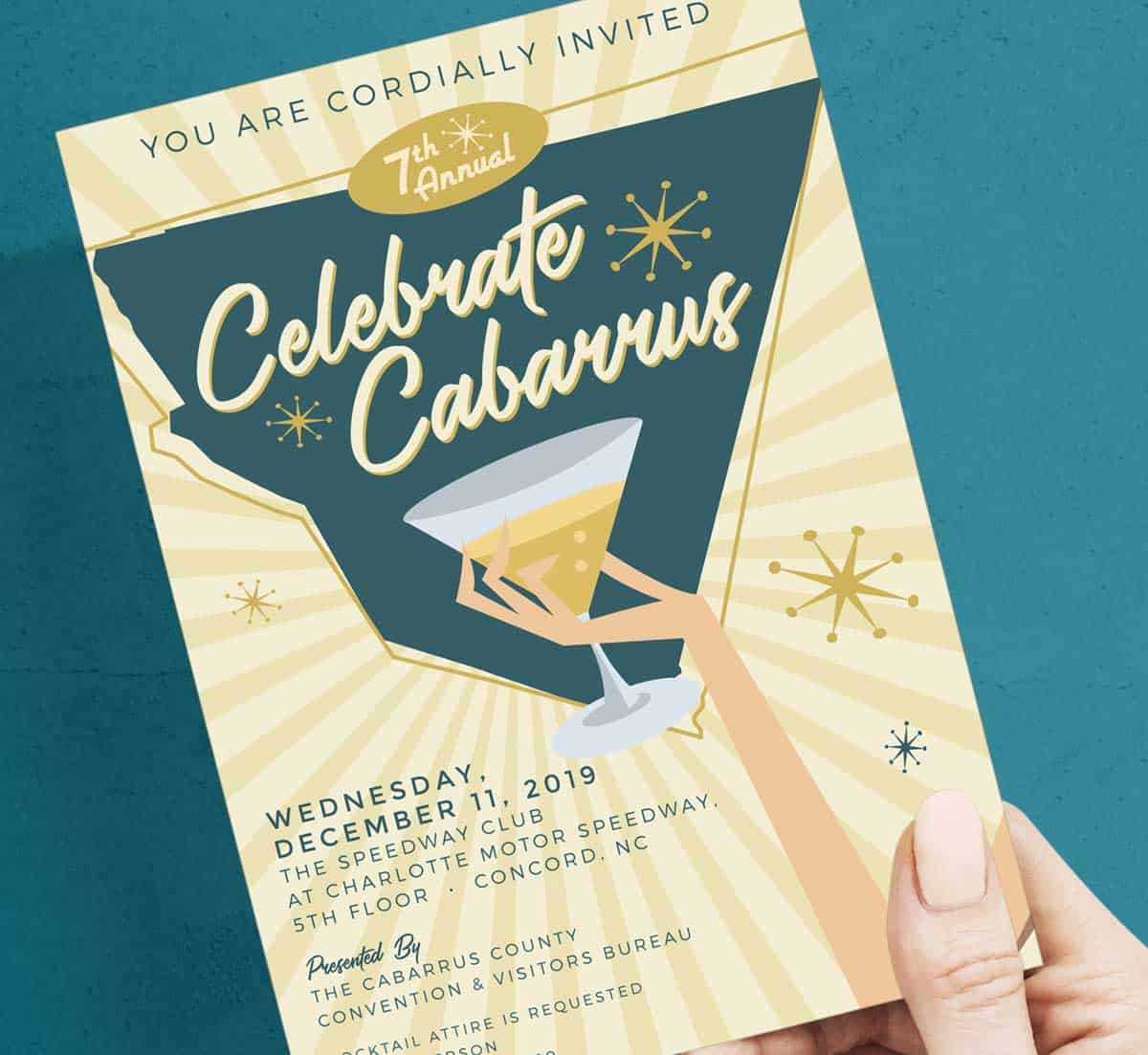 Cabarrus CVB Celebrate Cabarrus Invite
