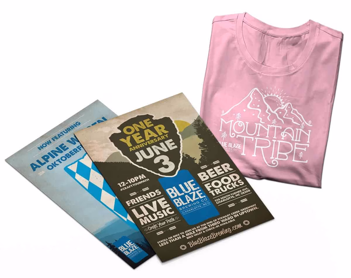 Blue Blaze Brewing Company merchandise & posters