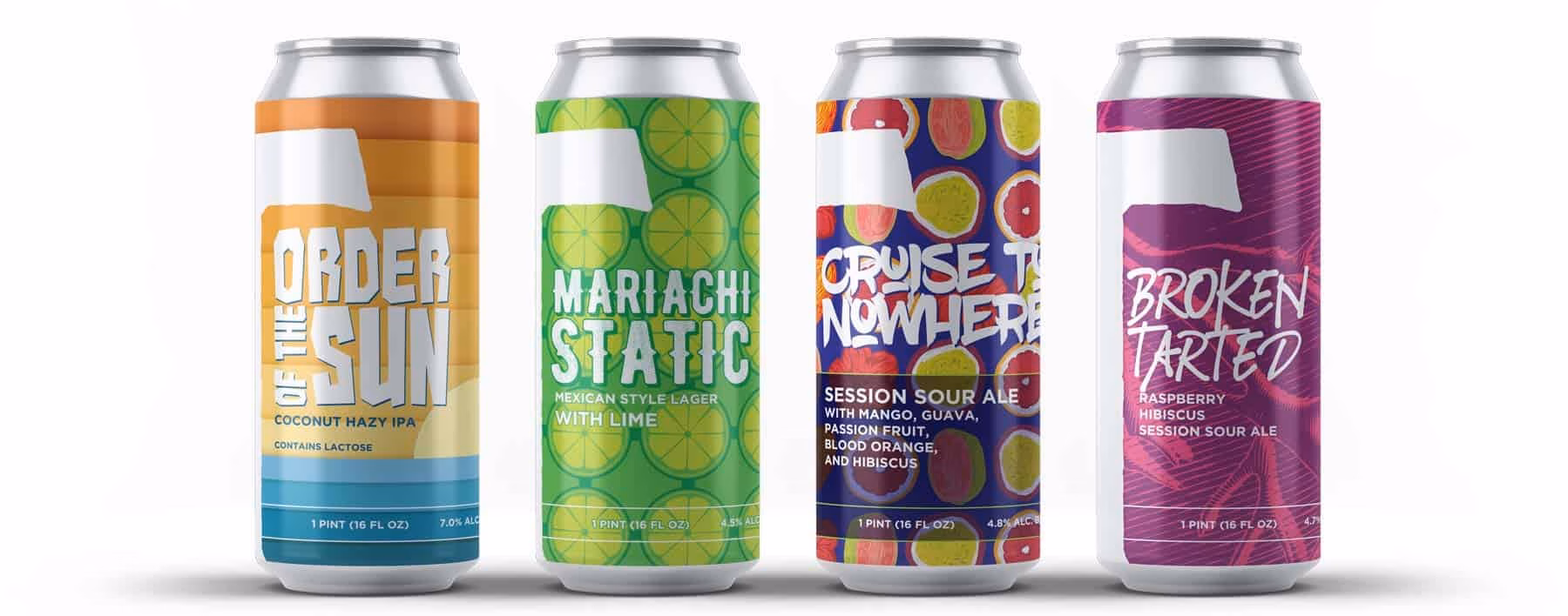 Town Brewing Company assorted cans